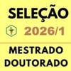 Editais de seleção 2026/1 para mestrado e doutorado 2026